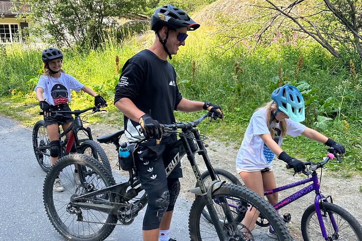 3 Hours Guided Mountain Biking in Zermatt