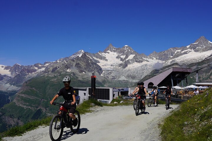 3 Hours Guided Mountain Biking in Zermatt