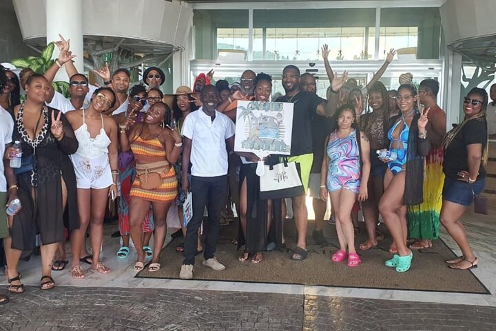 Jamaica Blue Hole, Konoko Falls, River Tubing and Riding Horse