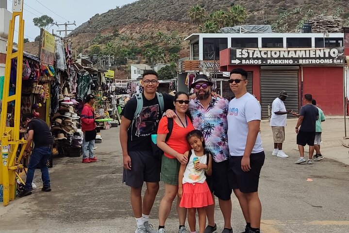Private excursion to Bufadora and flea market