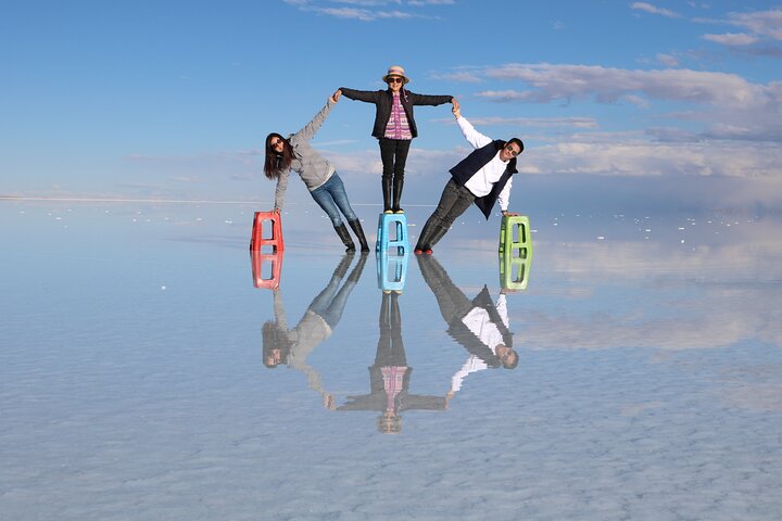 Uyuni Salt flat 2 day+sunset at Salt Water Region + Mirror effect