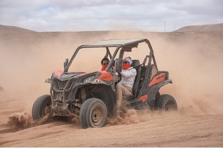 Best Buggy fuerteventura can am 800 2 people at 9:00/12:00/15:00