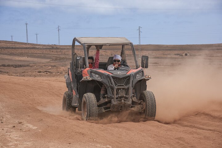 Best Buggy fuerteventura can am 800 2 people at 9:00/12:00/15:00