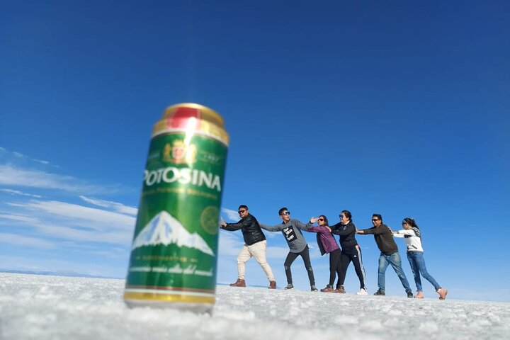 Uyuni Salt Flat 1 Day Tour +Sunset in the Salt Water Region with Mirror Effect