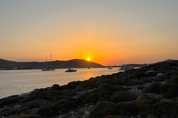 Sunset Tour Around Antiparos | Private Boat Tour