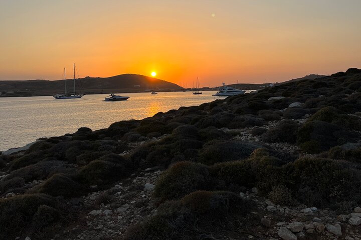 Sunset Tour Around Antiparos | Private Boat Tour