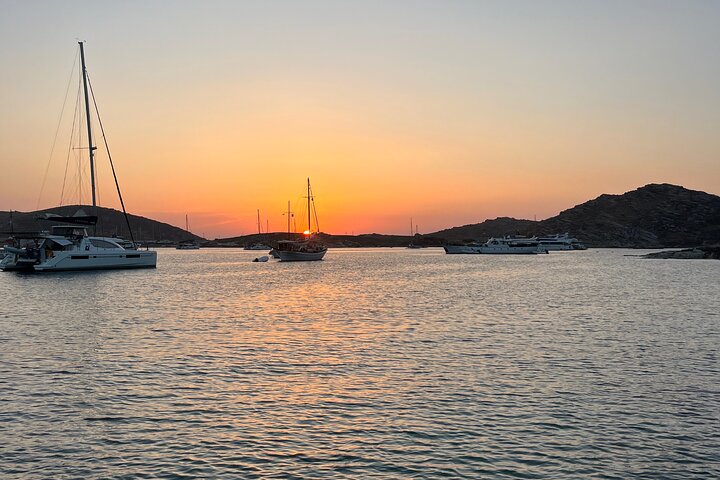 Sunset Tour Around Antiparos | Private Boat Tour
