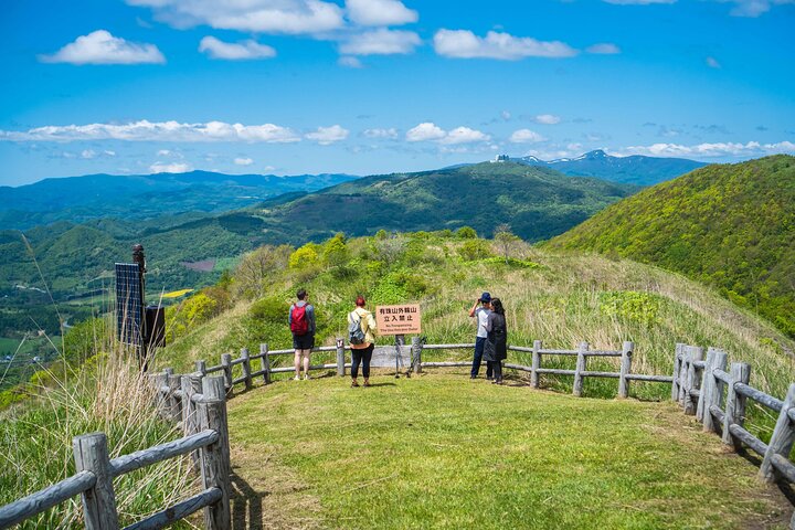 Hike Mt. Usu and visit Lake Toya Day Tour