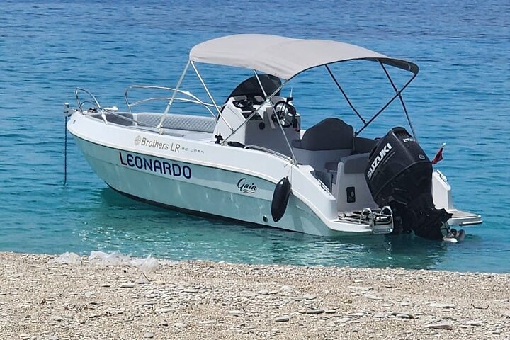 Saranda:Boat Tour to Kakome,Hidden Cave & Beaches,with snorkell.