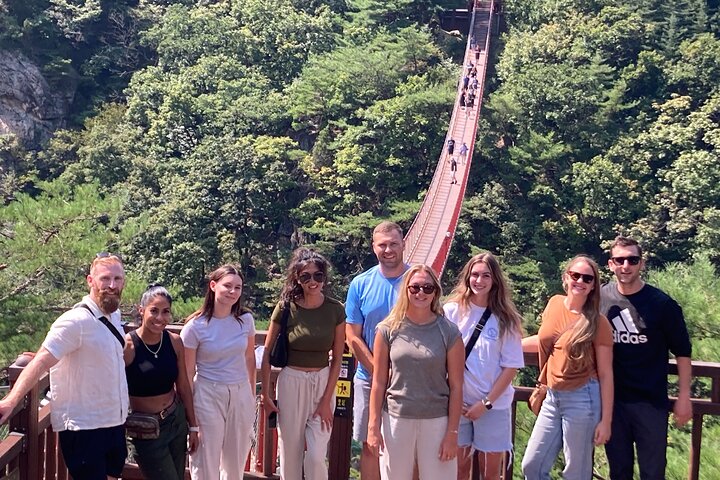 Small Group DMZ Tour with Hotel pickup : 3rd tunnel&Susp. Bridge
