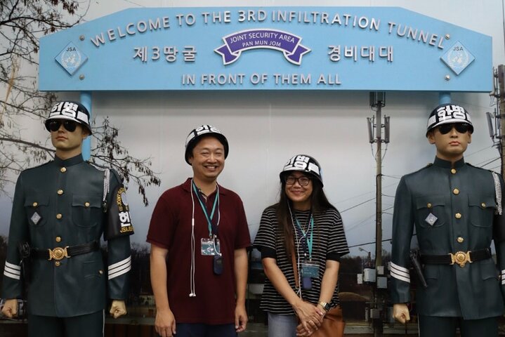 Small Group DMZ Tour with Hotel pickup : 3rd tunnel&Susp. Bridge