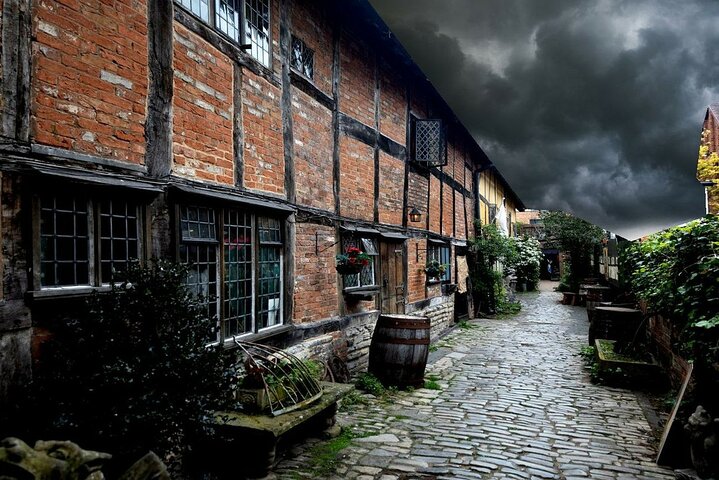 Tudor World Ghost Tour by Lantern light inside the building