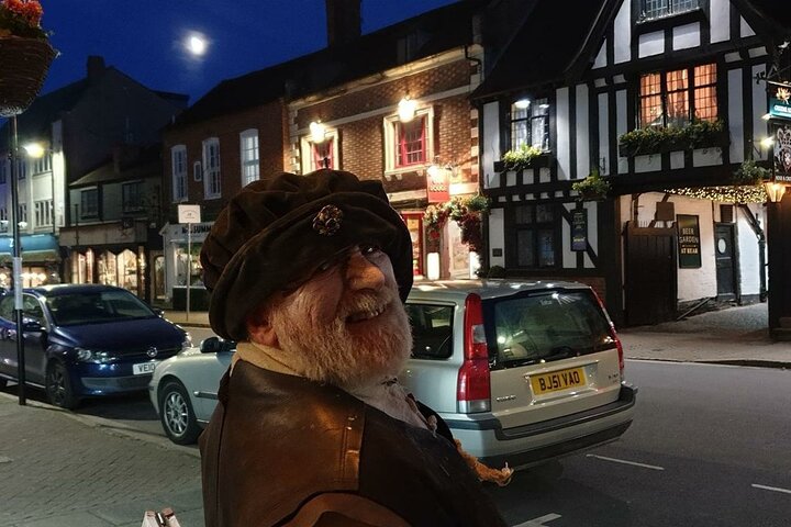 Tudor World Ghost Tour by Lantern light inside the building