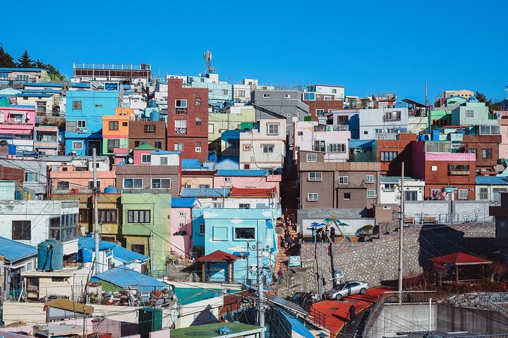 Busan Top Coastal Highlights with Gamcheon Village & Sky Capsule