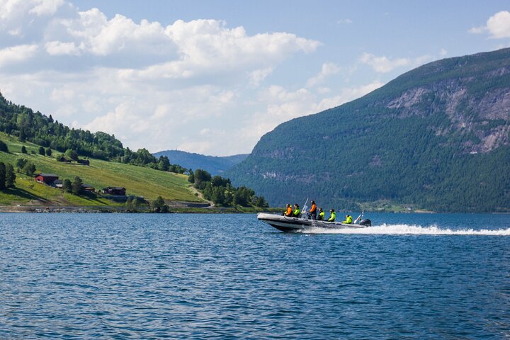 Olden: Rib Boat Sightseeing on the Fjord