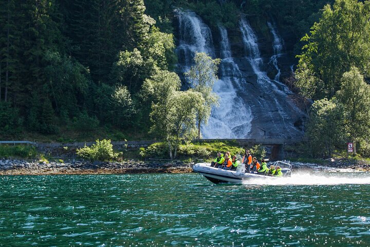 Olden: Rib Boat Sightseeing on the Fjord