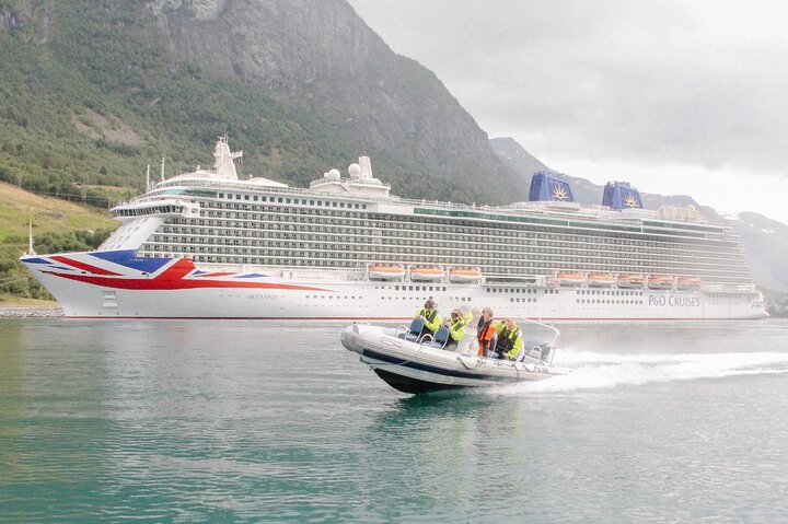 Olden: Rib Boat Sightseeing on the Fjord