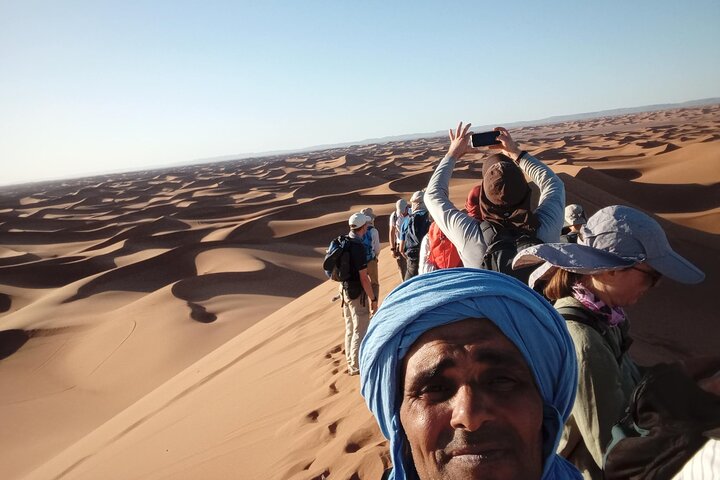 Sahara Adventure with Berber Guide 3 - day 2 - night (Fixed Camp)