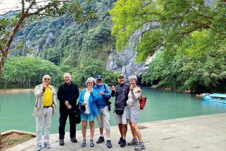 Phong Nha Cave and Paradise Cave: Guided Boat Tour & Exploration