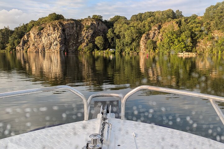 Boat trip on the Rance Canal