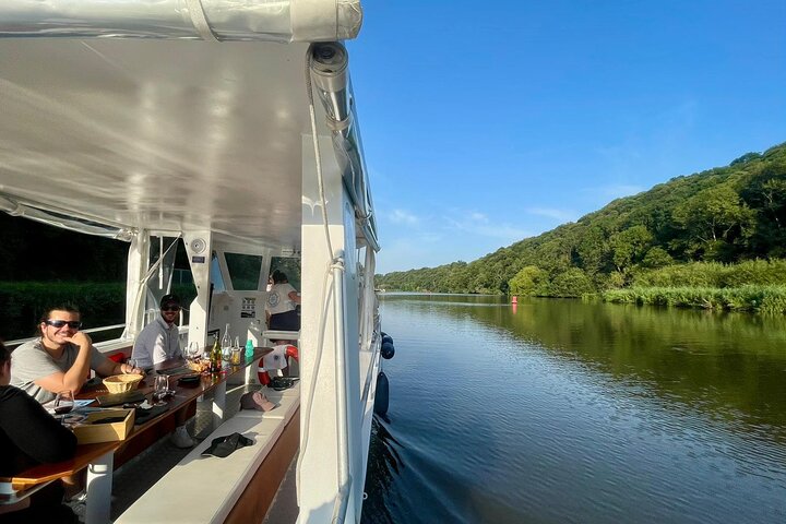 Boat trip on the Rance Canal