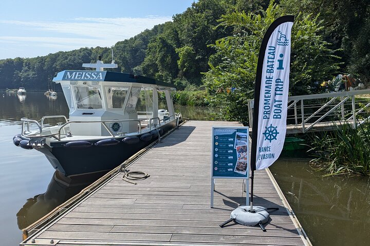 Boat trip on the Rance Canal
