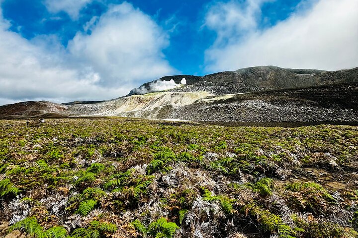 Walk Inside an Active Volcano: Sulfur Mines Fumaroles Experience