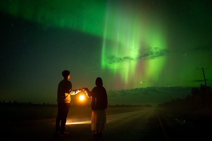 Rovaniemi:%100 Guaranteed Northern Lights Hunting