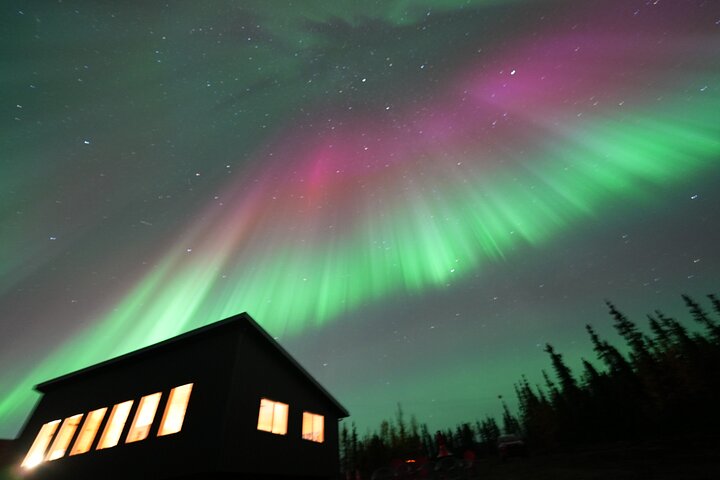 Mountaintop 360° Best Alaskan Cabin with Photography @Aurora Camp
