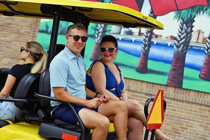 Locally-Guided Tampa Sightseeing Tour in Street-Legal Golf Cart