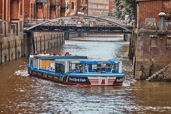90-minute harbor tour through the Speicherstadt in Hamburg