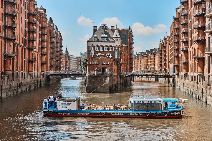 90-minute harbor tour through the Speicherstadt in Hamburg