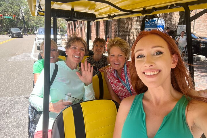 Locally-Guided Tampa Sightseeing Tour in Street-Legal Golf Cart