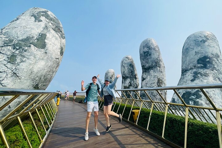 Early morning Ba Na Hills - Golden Hand Bridge - PRIVATE TOUR