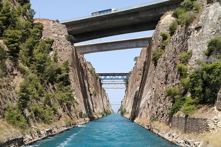 Ancient Corinth and Canal Private Tour from Athens