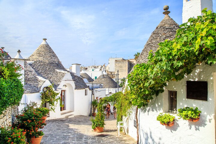 From Polignano & Bari - Alberobello & Matera Self Guided Tour