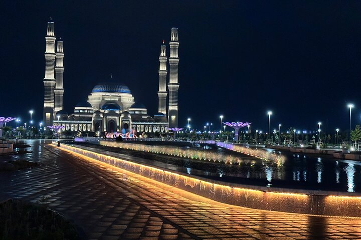 Guided Night Time Tour of Astana in a Private Car