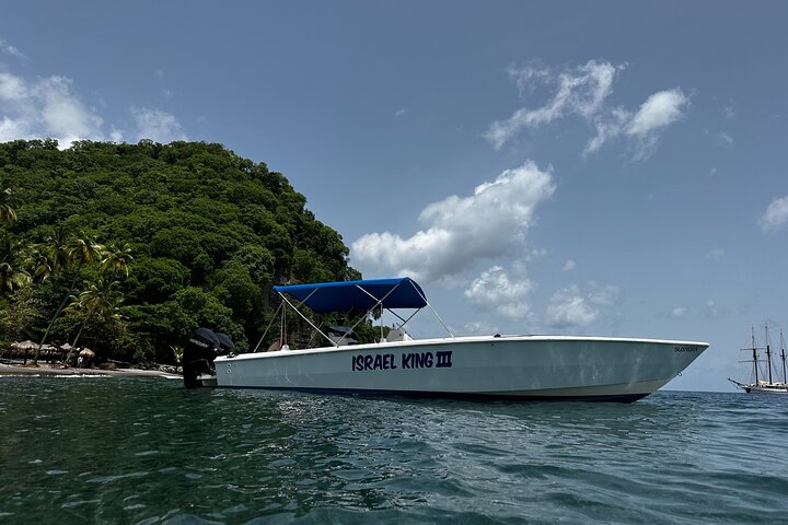 Private Full Day Charter: St Lucia Boat Tour to Soufriere
