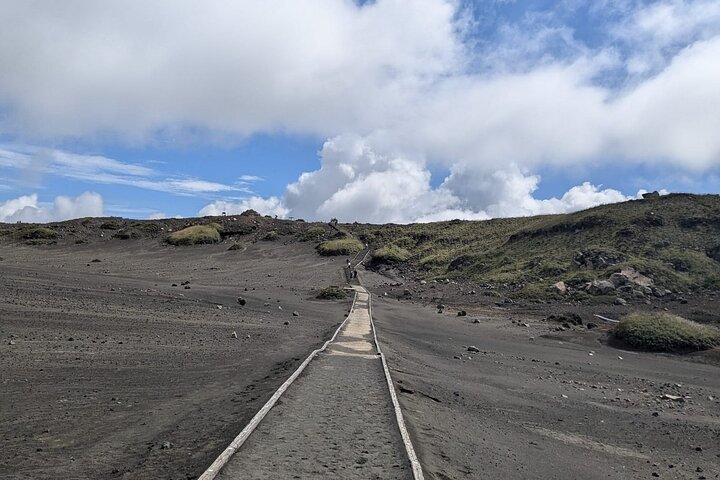 Private guided tour: Mt. Aso volcano, grasslands, Aso Shrine