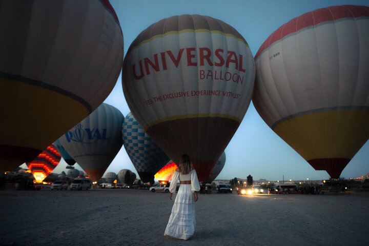 Hot Air Balloon Ride at Sunrise in Goreme, Cappadocia