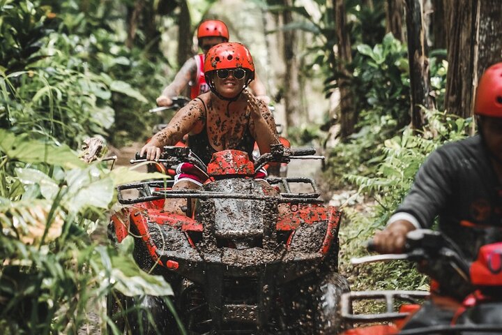 Ubud ATV Quad Bike Adventure with Gorilla Cave and Lunch