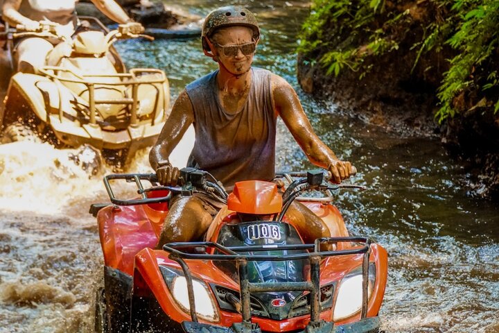 Ubud ATV Quad Bike Adventure with Gorilla Cave and Lunch