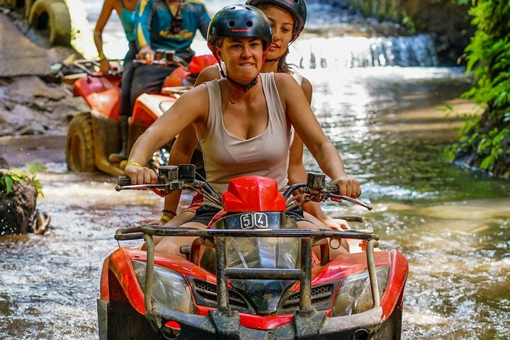 Ubud ATV Quad Bike Adventure with Gorilla Cave and Lunch