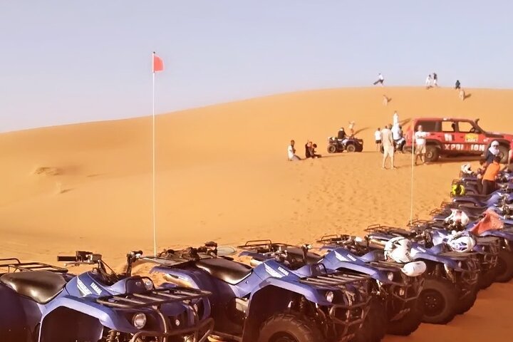 Sahara ATV Quad & buggy in Merzouga Desert & Sandboarding
