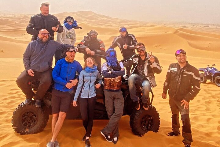 Sahara ATV Quad & buggy in Merzouga Desert & Sandboarding