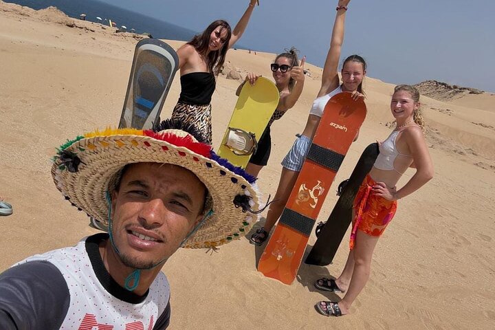 Best price SandBoarding guided experience in Agadir & Taghazout