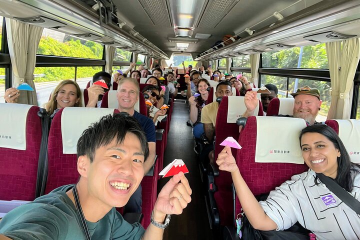 Mt Fuji and Hakone 1-Day Bus Tour Return by Bullet Train