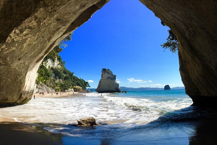 Cathedral Cove & Hot Water Beach Small-Group Tour with Lunch