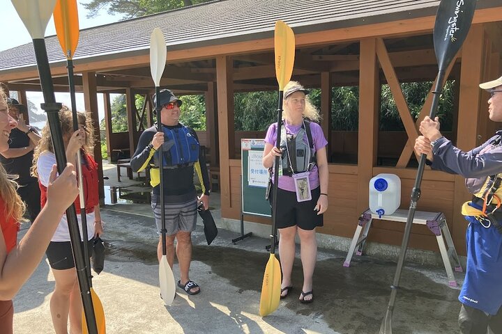Michinoku Coastal Trail & Sea Kayak in Jodogahama
