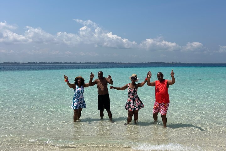 Luxury NAKUPENDA SANDBANK and SPICE FARM TOUR ( Lunch included )